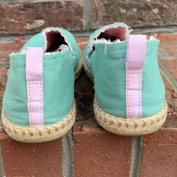 Vionic Beach Collection Laguna Comfort Mint Green Slip-On Espadrilles 6.5 - Picture 4 of 9